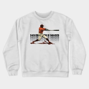 Retro San Francisco Giants Slugger Crewneck Sweatshirt